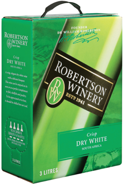 Picture of ROBERTSON CRISP DRY WHITE 3000ML x 4